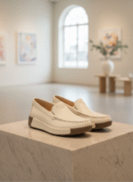 Mocasín planta bicolor